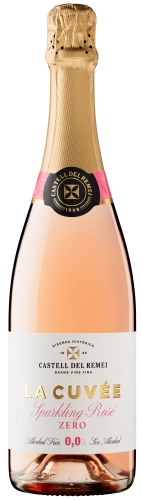 Wino bezalkoholowe La Cuvée – musujące różowe | Castell del Remei