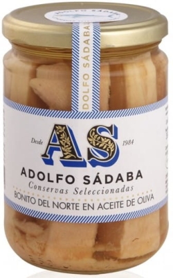 Tuńczyk Bonito del Norte w oliwie 390g | Adolfo Sádaba